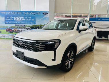 Ford Territory X màu trắng, có sẵn, giao ngay tại Ford Hải Phòng