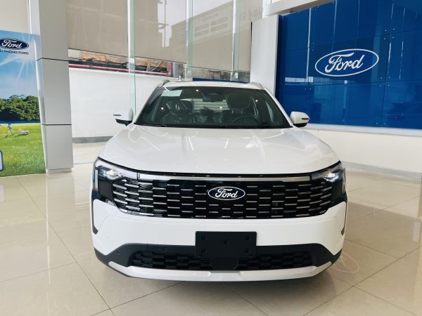 Phần đầu xe Ford Territory facelift 2025 thay đổi, hiện đại và đẹp mắt hơn