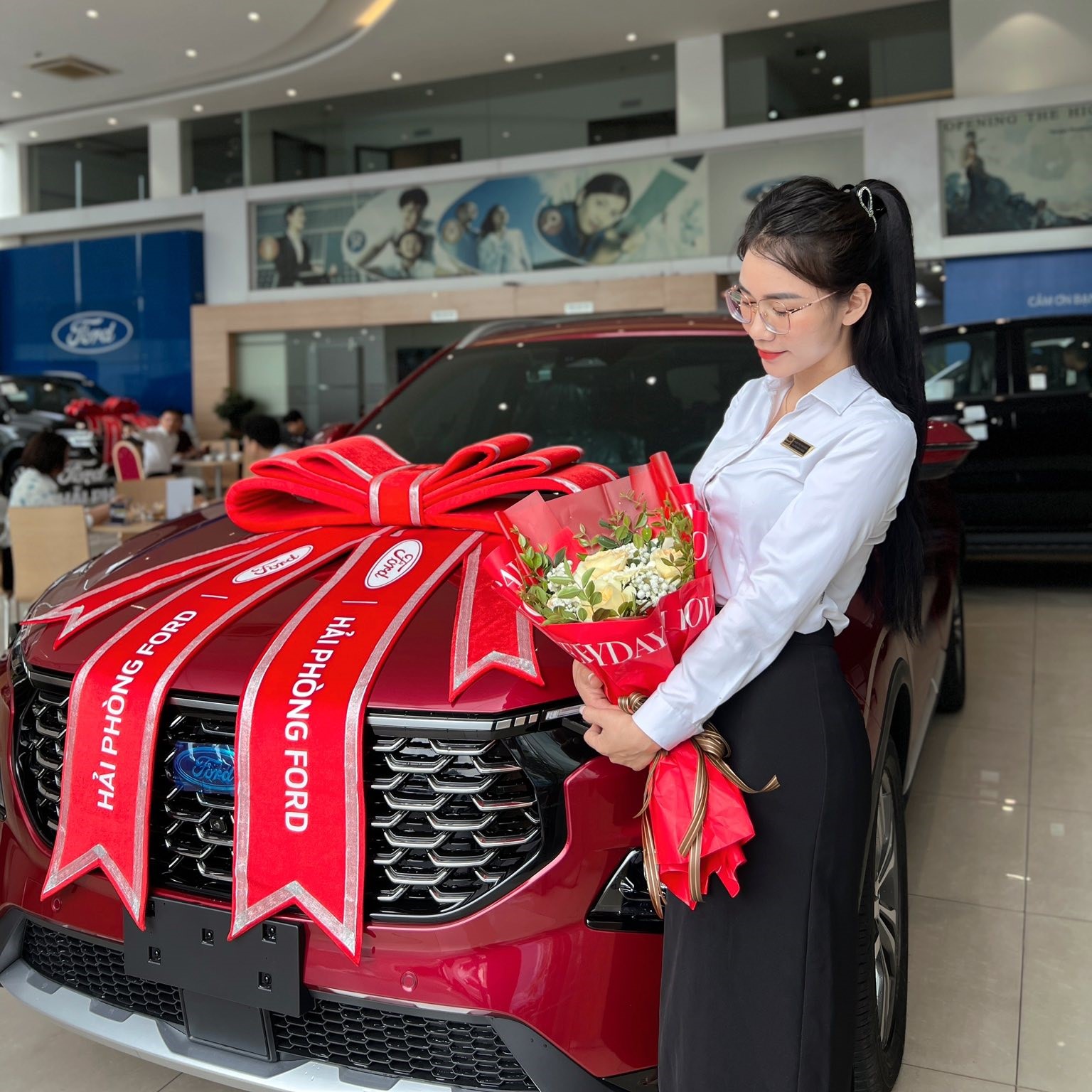 đại lý Ford Hải Phòng giao xe