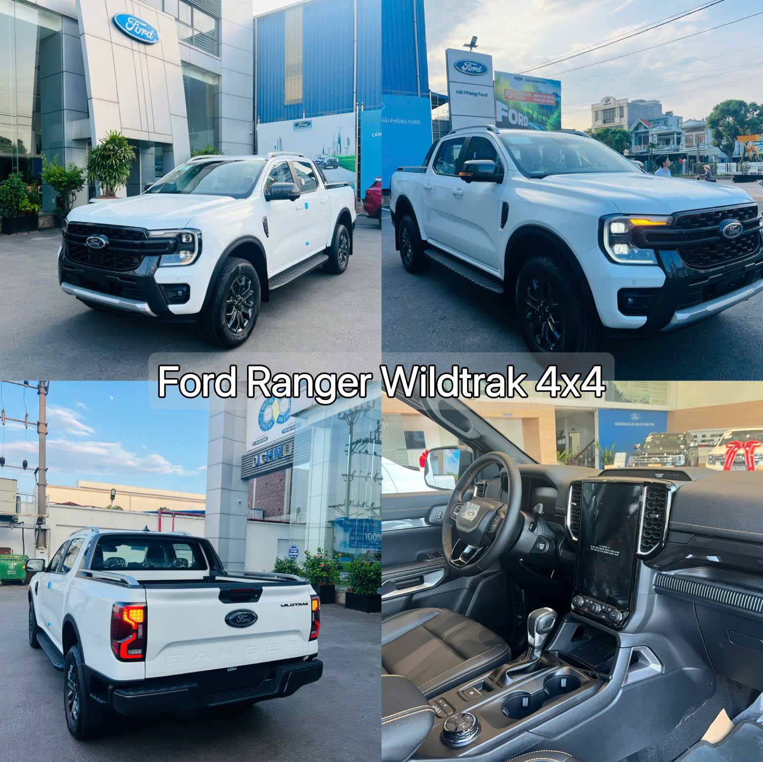 Xe bán tải Ford Ranger Wildtrak 4x4 lăn bánh Hải Phòng 979 triệu