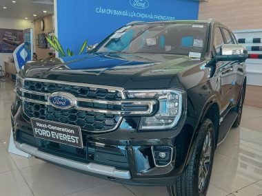Ford Everest, mẫu xe SUV 7 chỗ cỡ D, trưng bày tại Ford Hải Phòng