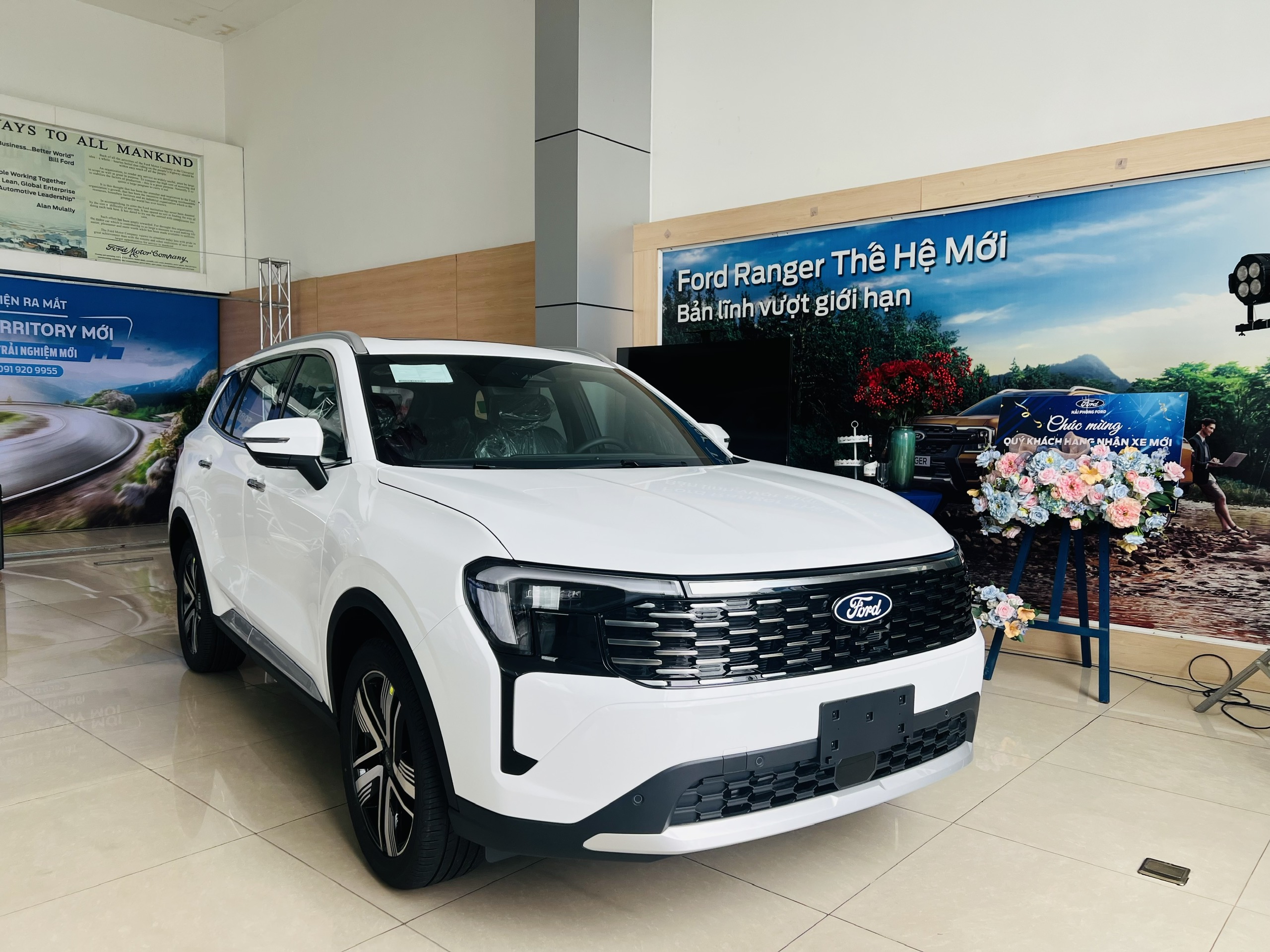 Territory Titanium X Facelift 2025 có sẵn giao ngay tại đại lý ô tô Ford Hải Phòng